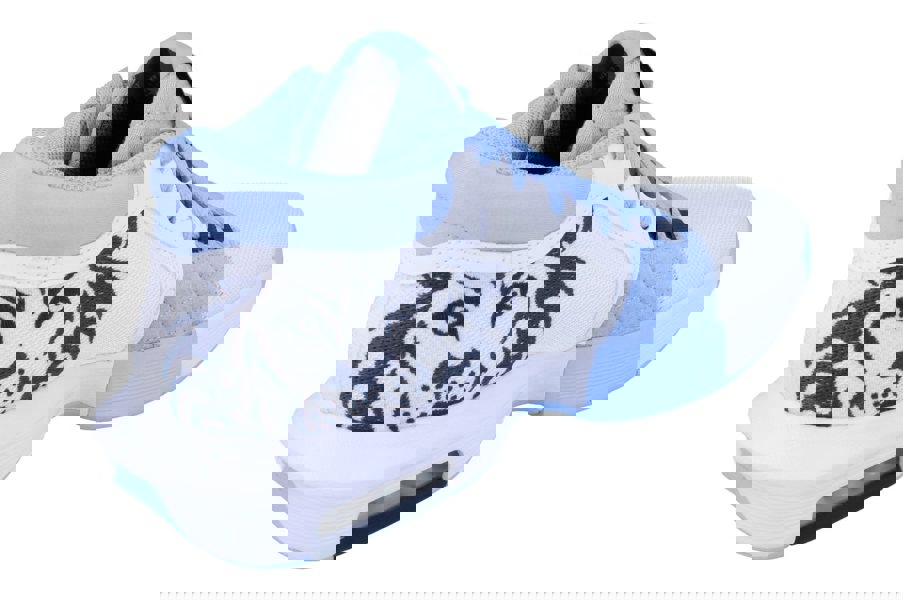 Nike Lebron Witness VIII Mens Basketball Trainers Hq2139  100 - White Thunder Blue Aluminium 100 - Photo 2