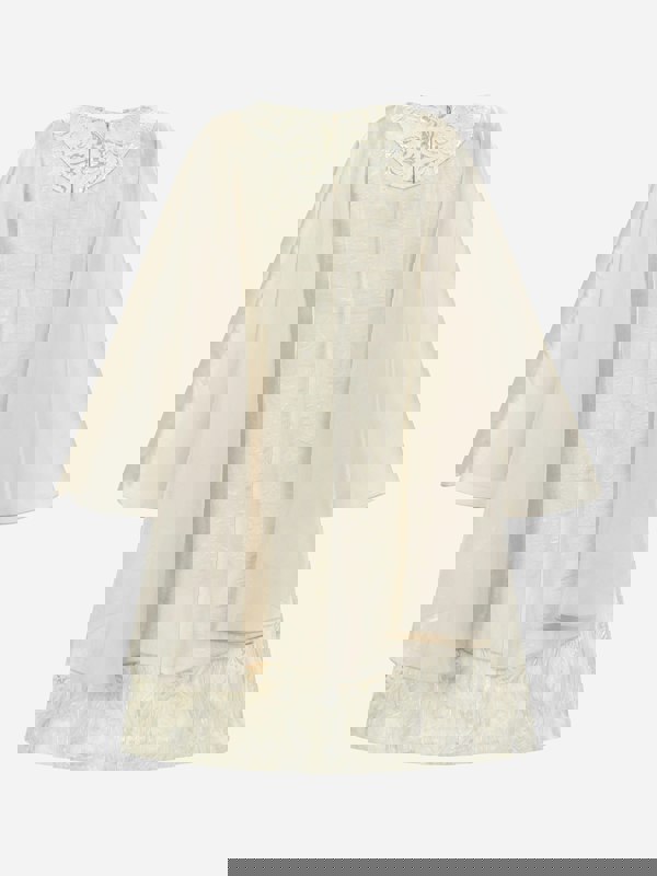 Maison Ava Girls Phoebe Occasion Dress in Gold