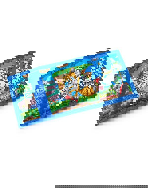 Sonic the Hedgehog Boys Blue Character Velcro Wallet (One Size)