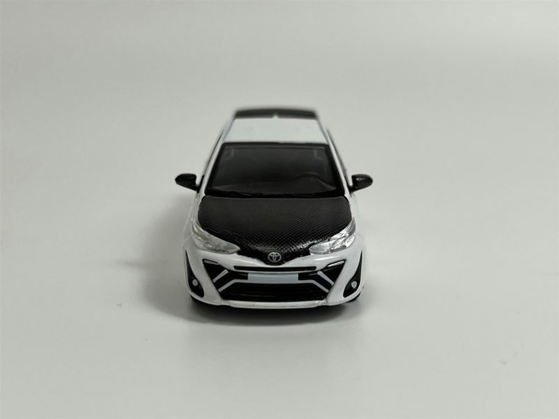 Pop Race Toyota GR Vios White 1:64 Scale PR640094