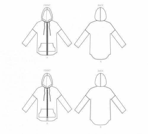 Butterick Sewing Pattern 6863, Jackets for Women, A (XS-S-M-L-XL-XXL) - Easy