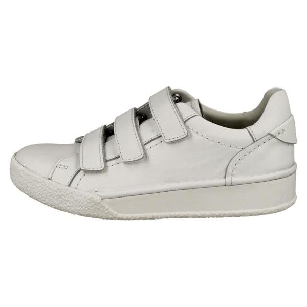 Clarks Ladies Clarks Hook And Loop Fastening Trainers CraftCup Strap