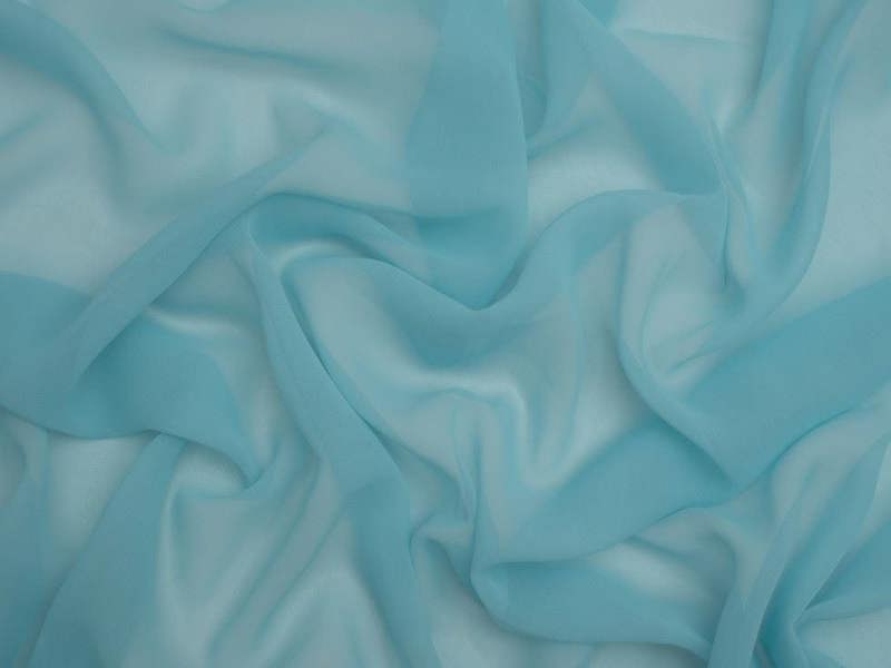 Minerva Core Range Minerva Light Sheer Chiffon Fabric - Plain Design Dressmaking Fabric, 110 cm / 44" Wide - per metre