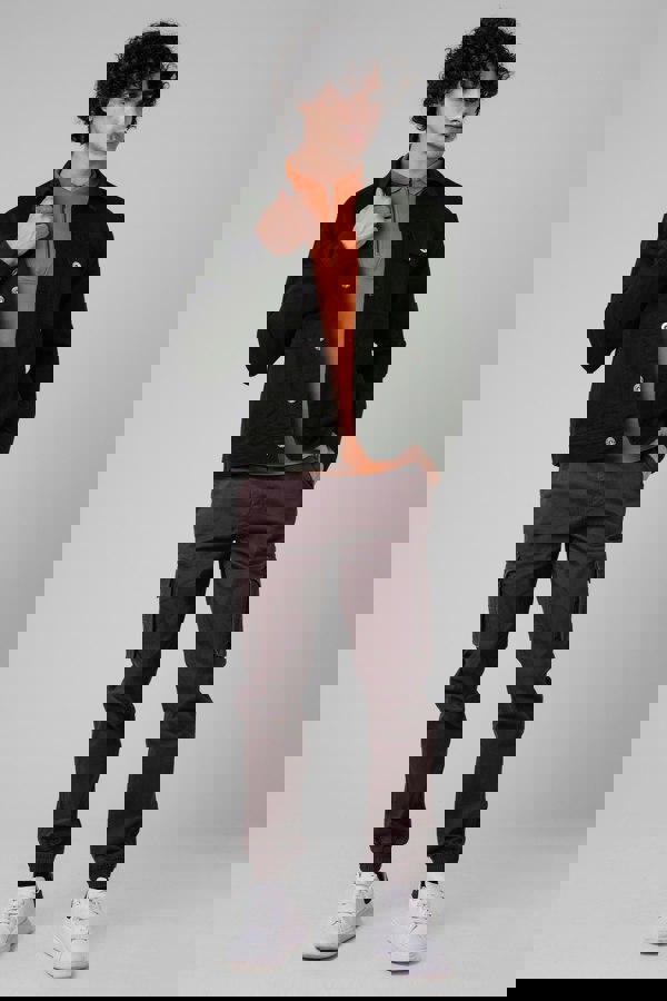 Men's Regular Fit Black Denim Jacket  £28.99