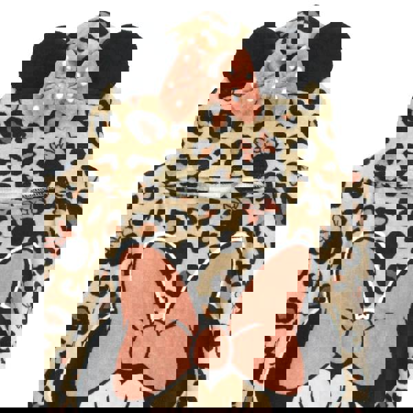 Disney Girls Pink Minnie Mouse Poncho Towel (One Size)