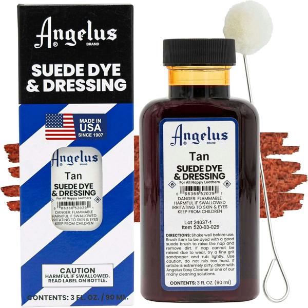 Angelus Suede Dye and Dressing - Restore and Protect Delicate Suede 3oz