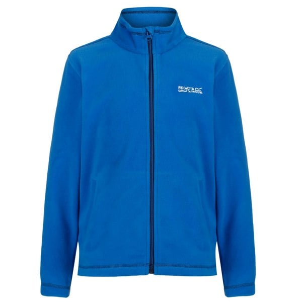 Regatta Great Outdoors Boy's King II Lightweight Full Zip Fleece Jacket - Oxford Blue/Navy