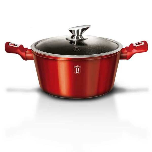 Berlinger Haus 20cm Casserole BH1256 Burgundy