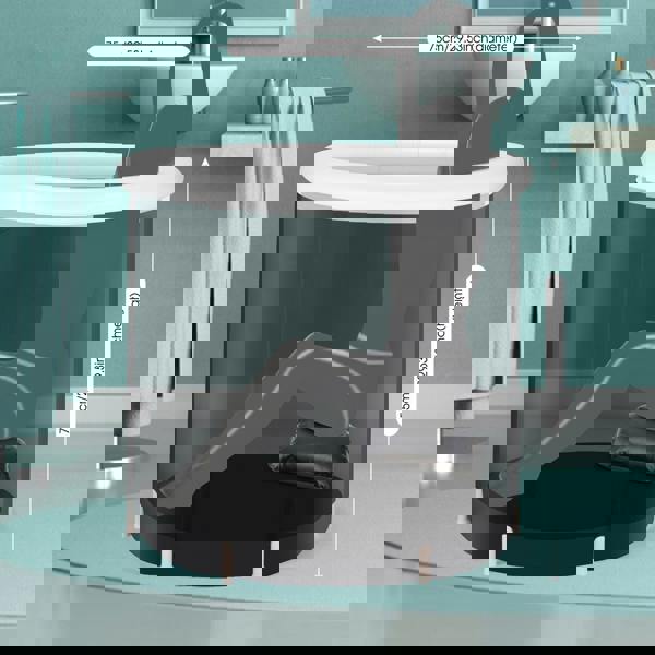 Gr8 Home Large Portable Ice Bath Tub with Lid for Cold Water Therapy And Recovery