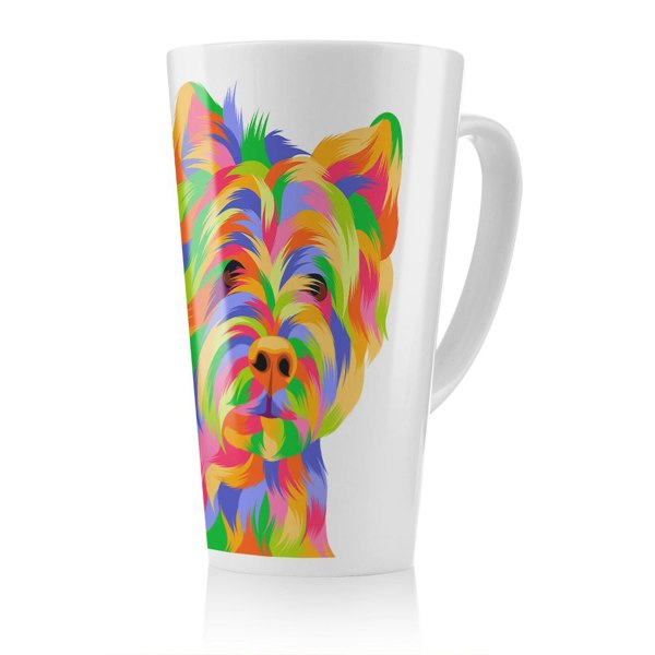 Benjamin Tate Design Amazing Illustration Dog Designer Latte Mug