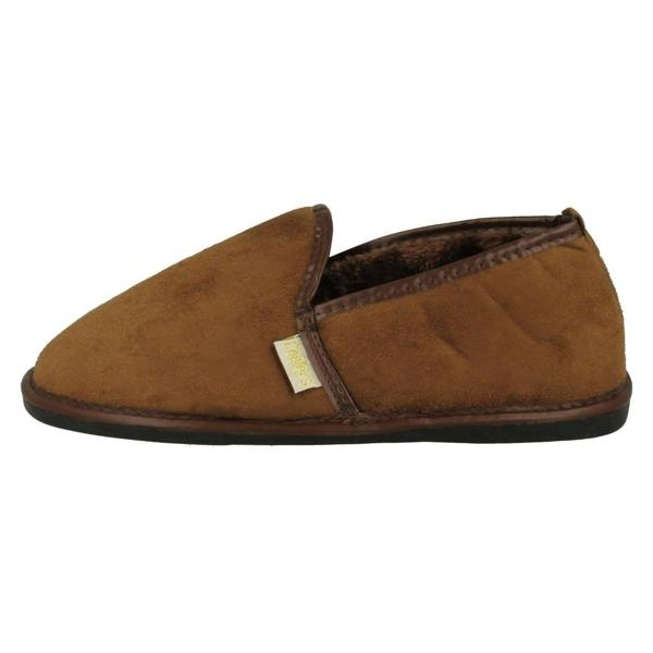 Mens Coolers Warm Lined Full Slippers C-3934