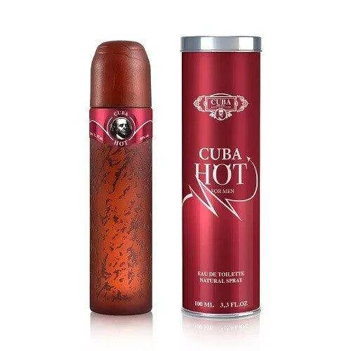 Cuba Hot For Men 100ml Eau De Toilette EDT Spray For Him