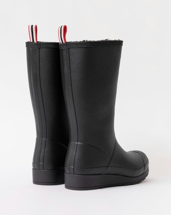 Hunter Play Tall Insulated Womens Wellies - Black
