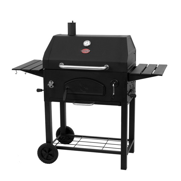 Char-Griller® 30" Traditional Charcoal Grill - Heavy-Duty, Cast Iron Grates, Easy Clean Ash Pan