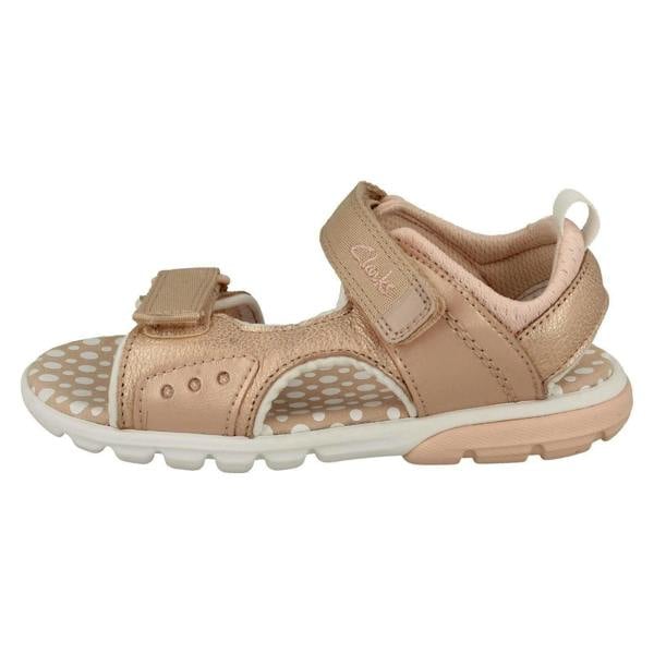 Clarks Childrens Clarks Hook And Loop Sandals Rocco Tide K
