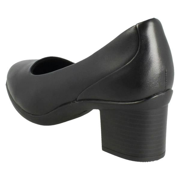 Clarks Ladies Clarks Court Shoes - Shaya Poppy