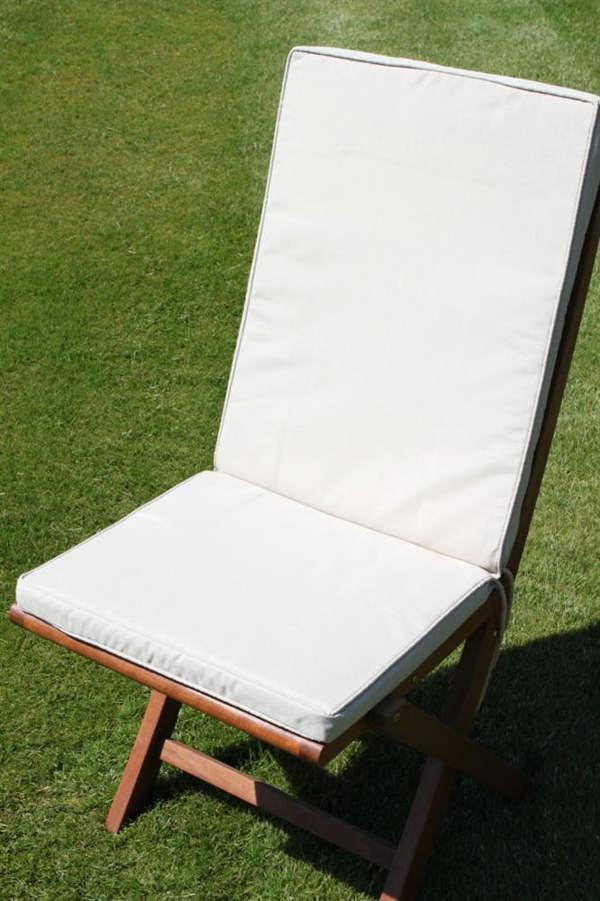 Seat and Back Cushion for Folding Chairs - Available in 6 colours