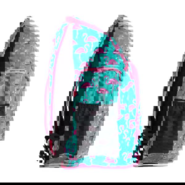 Funkita Go Flamingo! Space Case 40L Backpack - Mint Green/Pink