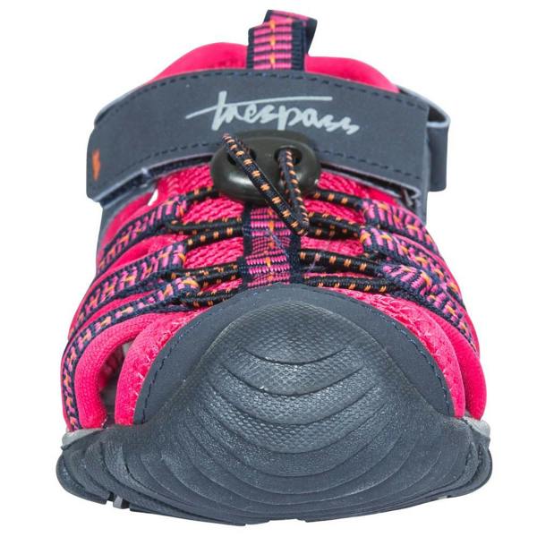 Trespass Childrens/Kids Nantucket Active Closed Toe Beach Sandals - Heather Rose - 