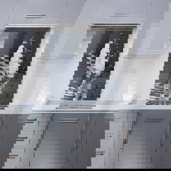 Warren Reed - Designer Crystal Butterfly Water Dance Kitchen Splashback