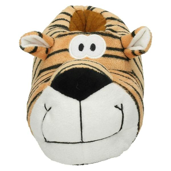Spot On Unisex Spot On Flat Novelty Tiger Slippers X2074