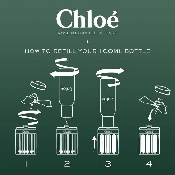 Chloé Rose Naturelle Intense Eau de Parfum Refill 150ml - Additional 4