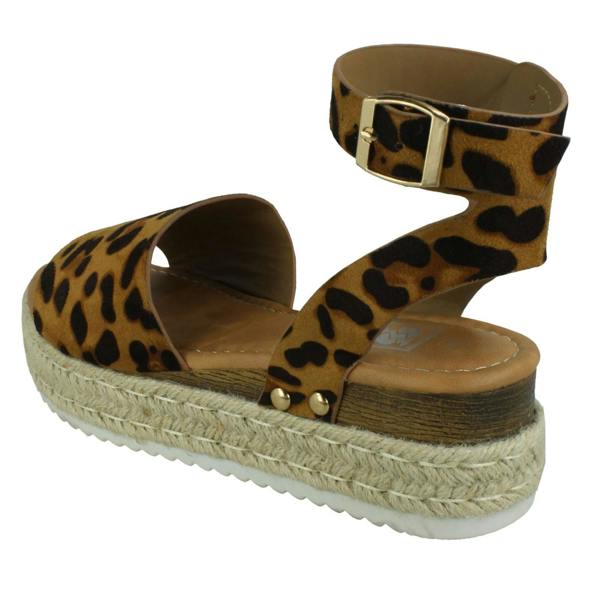 Down to Earth Ladies Down To Earth Flatform Sandals F12006