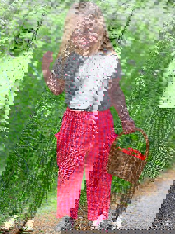 Kite Girls Organic Gingham Pull Ups