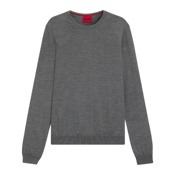 Hugo Boss Mens San Cedric-M1 Crew Neck Sweatshirt - Grey - 