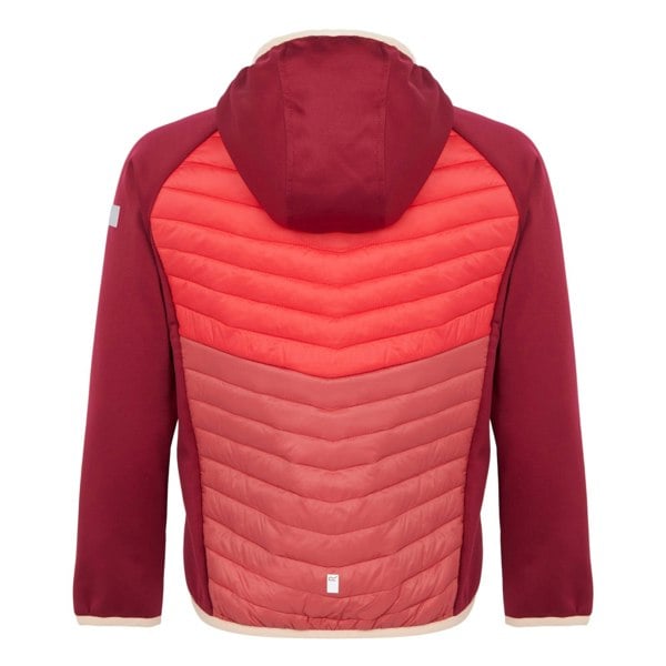 Regatta Childrens/Kids Kielder VIII Hybrid Jacket - Rumba Red/Red Sky