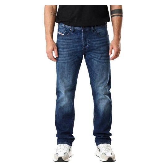 Diesel Buster-X Dark Blue Faded Denim Jeans