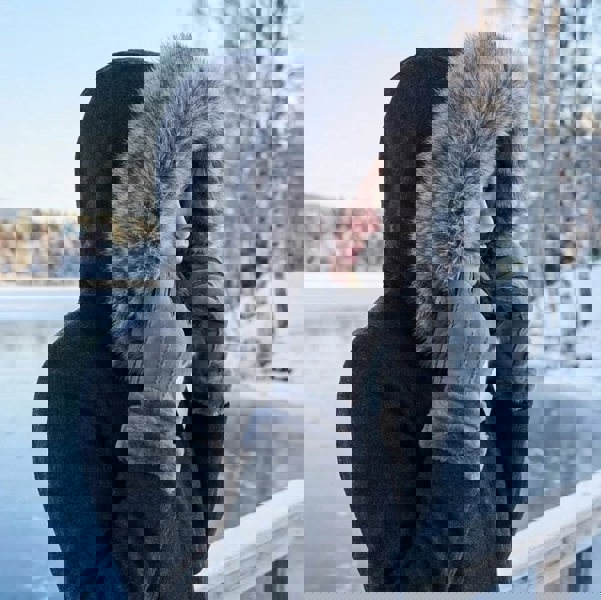 Infinity Leather Women's Plush Shearling Cuff Suede Genuine Leather Gloves