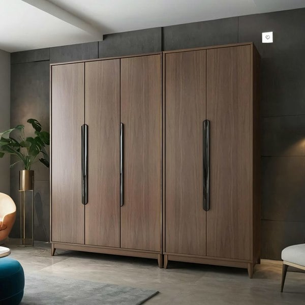 Saheema KA9325 Wardrobe, Rosewood-Ritconcept-Rit Concept