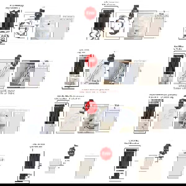 Anyhouz Anydrape Curtain Silver Gray 100cmx250cm Fashion Luxury Curtains Window Decor