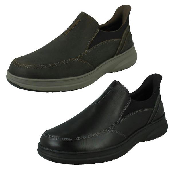Clarks Mens Clarks Easy In Easy Out Casual Shoes Mullan Step
