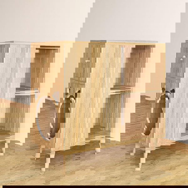 Casali Side Table With Pet House-Weilai Concept-Weilai Concept