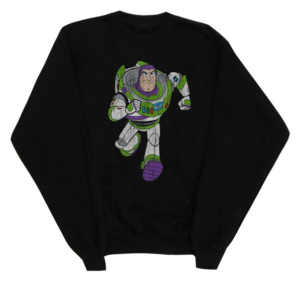 Disney Boys Toy Story 4 Classic Buzz Lightyear Sweatshirt - Black