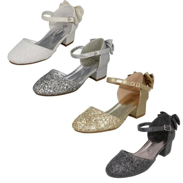 Spot On Girls Spot On Ankle Strap Party Shoes H3085