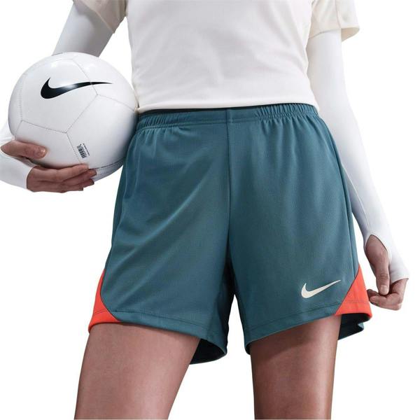 Nike Womens/Ladies Strike Football Shorts - Blue/Orange - 