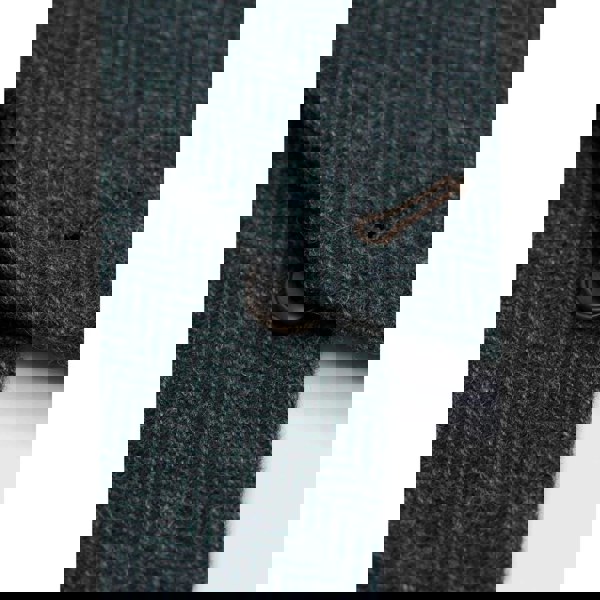 House Of Cavani Thomas - Men’s Olive Green 3 Piece Wool Blend Tweed Suit