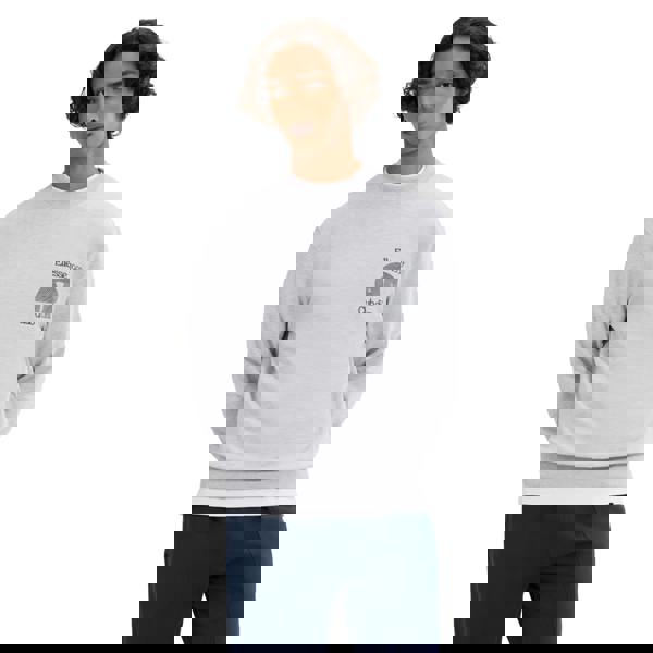 Ellesse Mens Club Di Corsa Sweatshirt - Light Grey - 