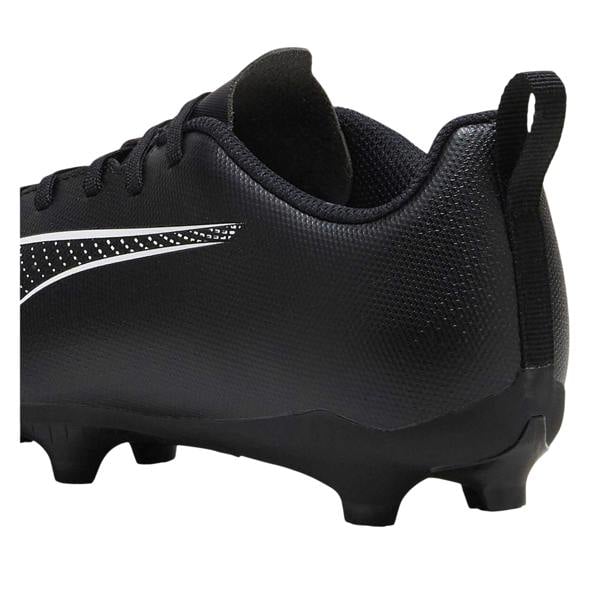 Puma Childrens/Kids Ultra 5 Play Firm Ground Football Boots - Black/White - 
