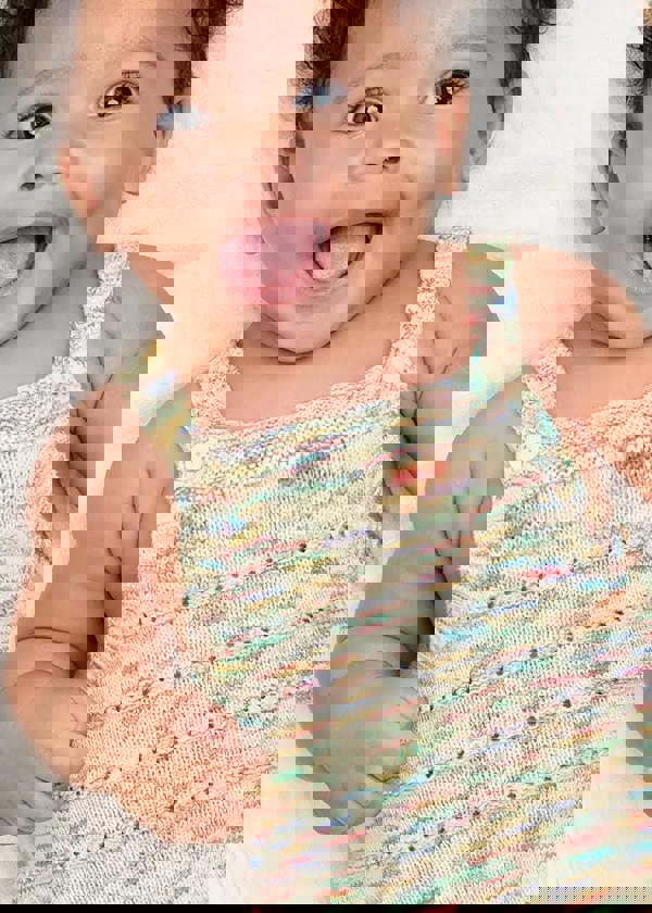 The Bonnie Mob Magic - Space Dye Knitted Bubble Romper