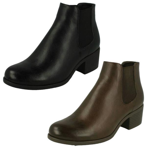 Down to Earth Ladies Down To Earth Low Heel Ankle Boots