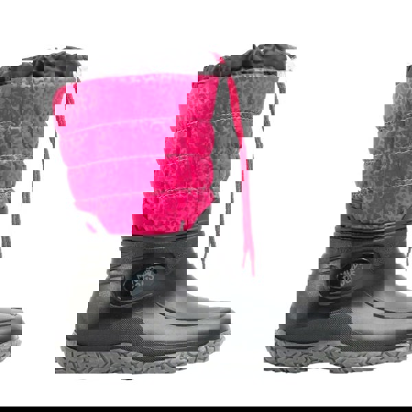 Mud Dogs NORDIC Womens Boots Black/Pink Leopard