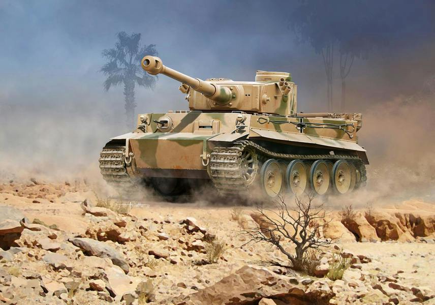 Revell German PzKpfw VI Ausf.H Tiger Model Set (1:72 Scale)