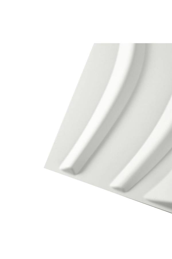 Living and Home 12 Pack 3D Wave Texture PVC Decorative Wall Panels