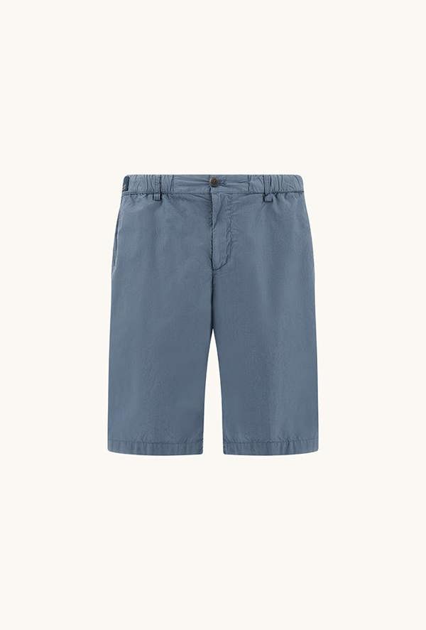 Paul & Shark Ultralight Poplin Cotton Bermuda with Drawstring