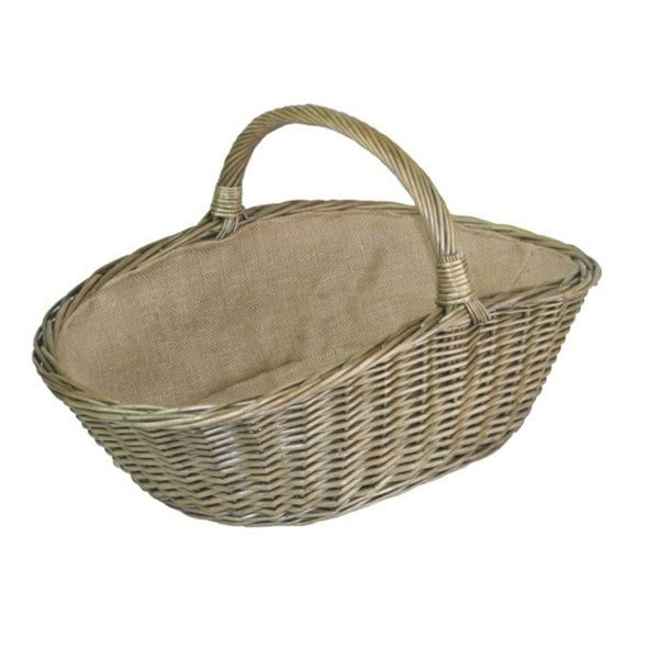 Harvesting Wicker Basket