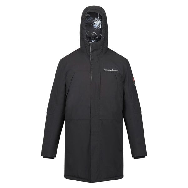 Regatta Men's Christian Lacroix Padded Long Waterproof Jacket - Black